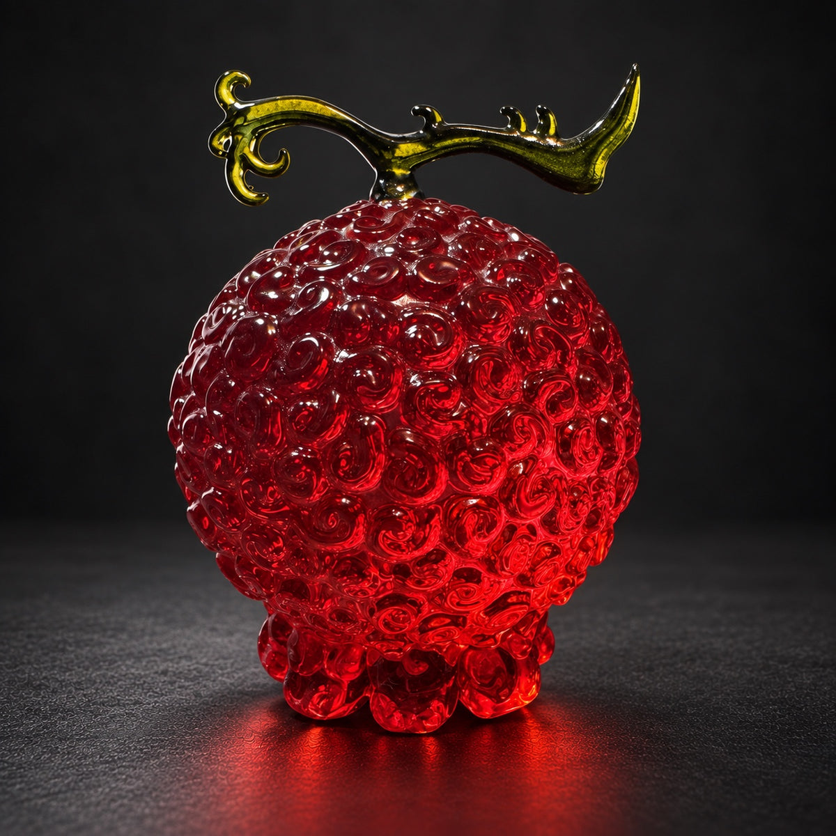 Yomi Yomi no Mi resin collectible on charcoal