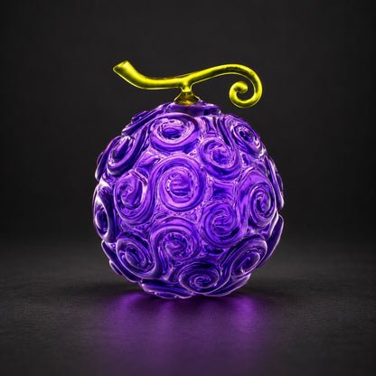 Gomu Gomu no Mi resin collectible on charcoal