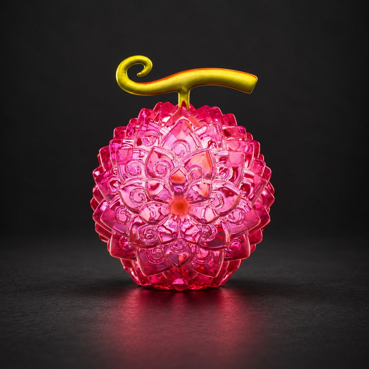 Hana Hana no Mi resin collectible on charcoal