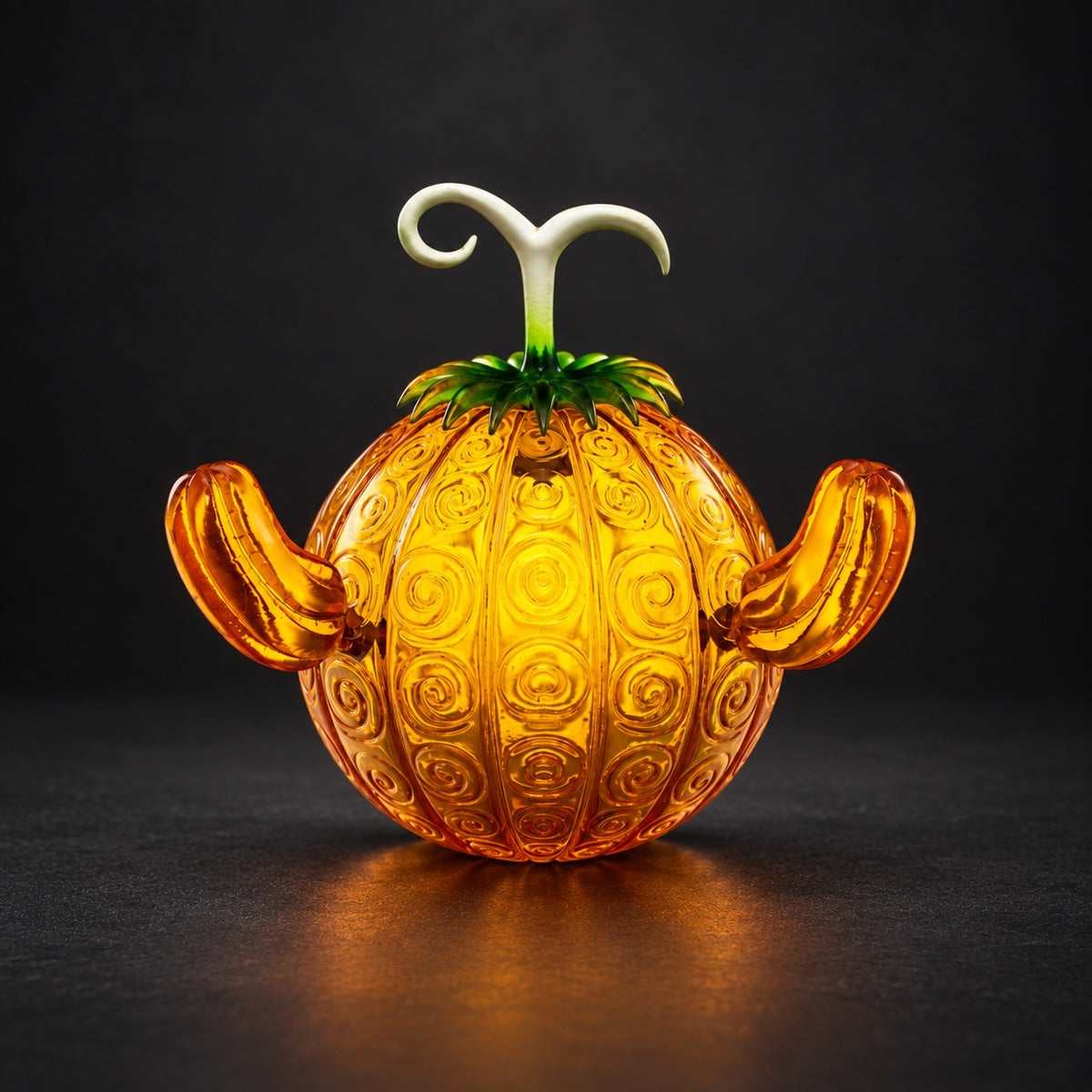 Suna Suna no Mi resin collectible on charcoal